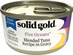 Solid Gold Five Oceans With Blended Tuna In Gravy